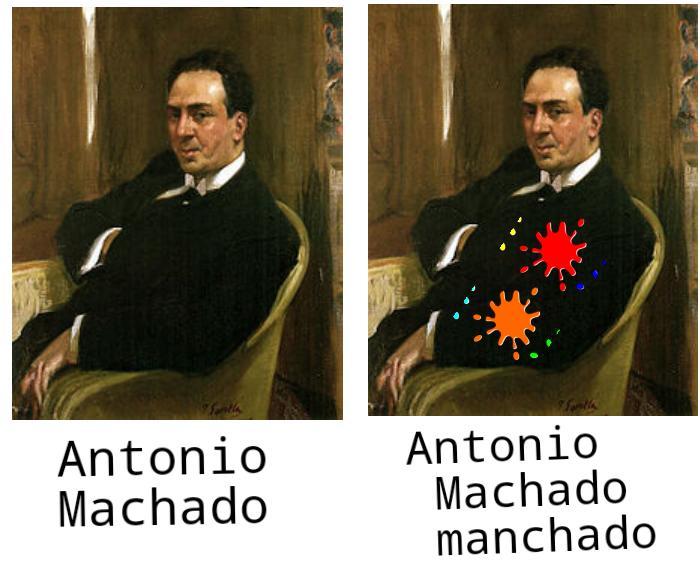 Antonio machado manchado xd - meme