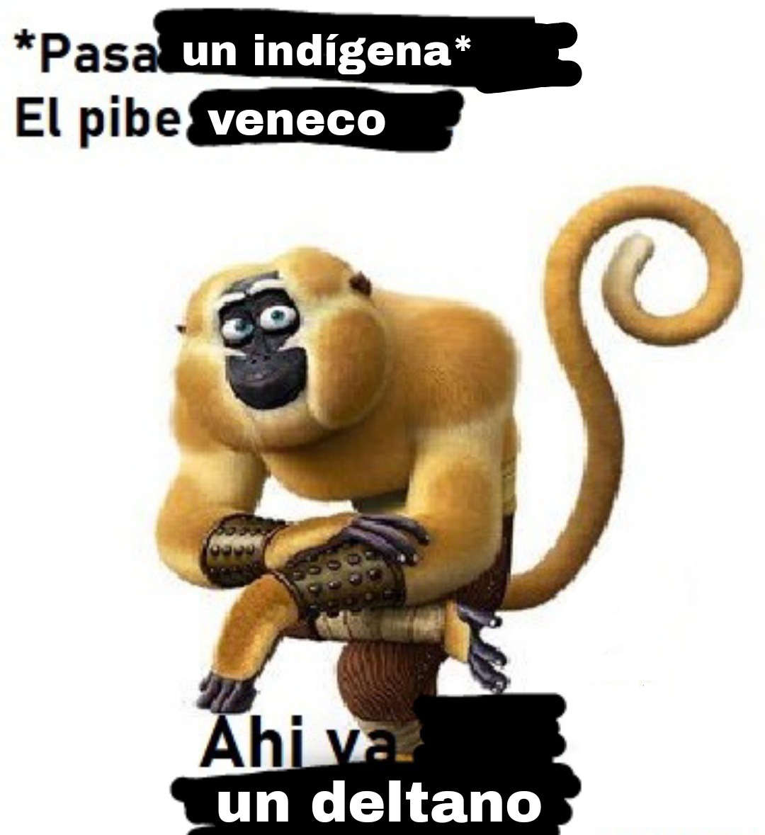 Delta Amacuro es Puro indígena - meme