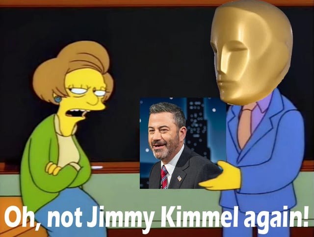 Jimmy Kimmel at the Oscars meme