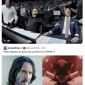 Keanu Reeves has been cast as Shadow in SONIC 3