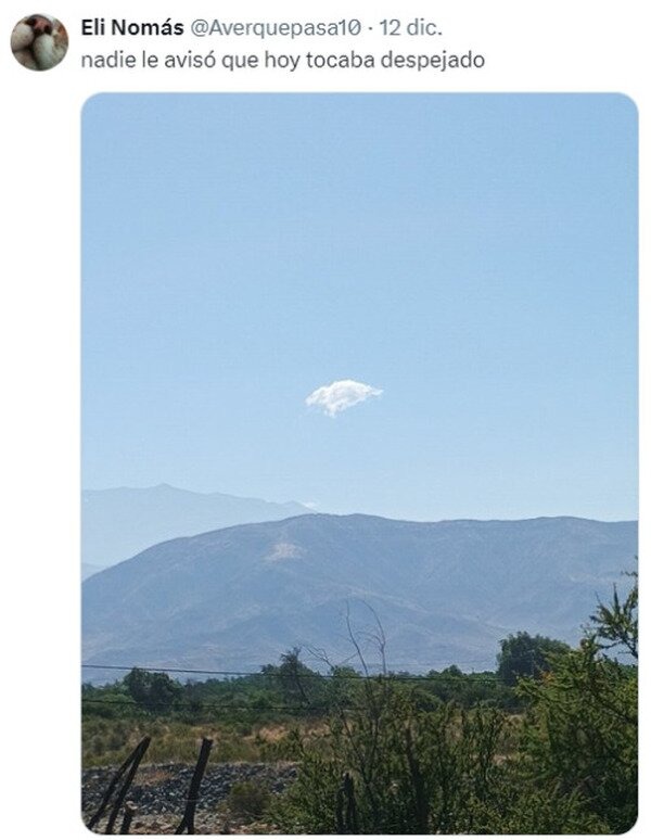 nube despistada - meme