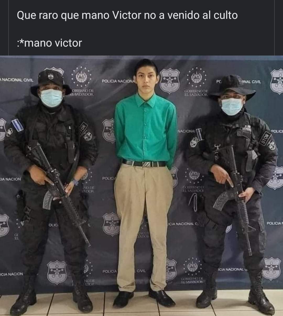 POBRE EL HERMANO VICTOR - meme