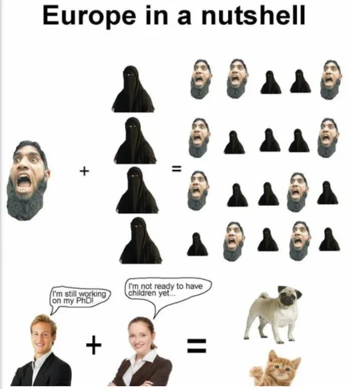 Western Europe be like - meme