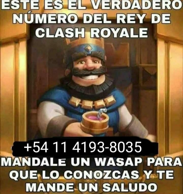 Rey clash royale - meme