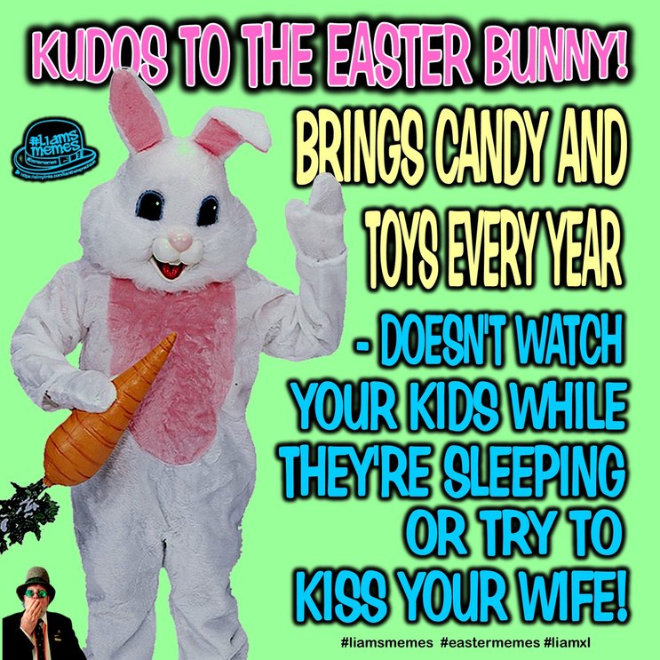 Kudos to Easter Bunny - meme