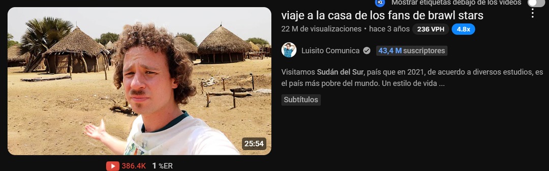 Si, uso VidIQ - meme