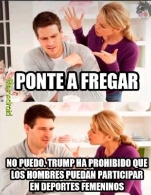 Deportes femelinos XD - meme