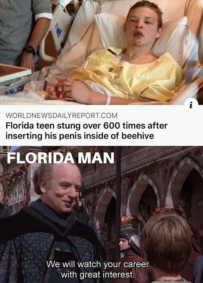 The next Florida Man - meme
