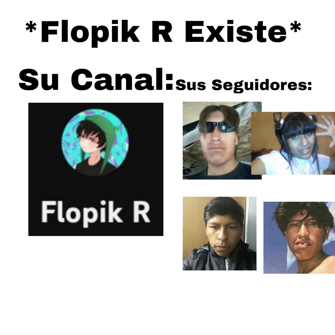 No lo conocen: flopik es un vtuber Peruano-mexicano - meme