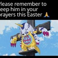 He died for all Digimon's sins