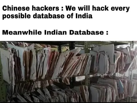 India database meme