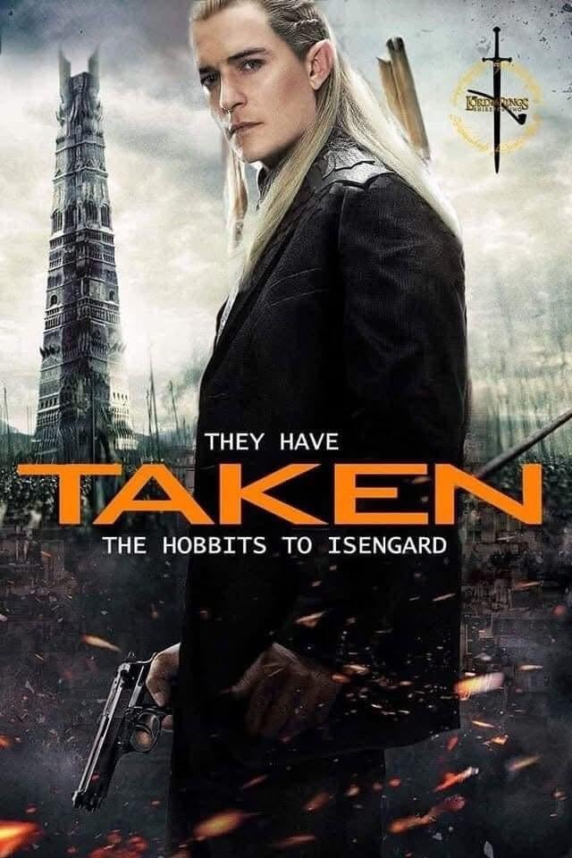They have taken the hobbits to Isengard - meme