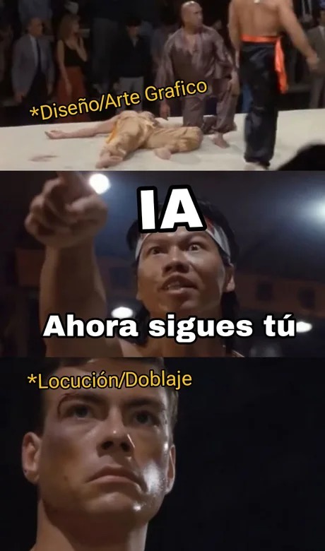 Locución y doblaje ya ni existe - meme