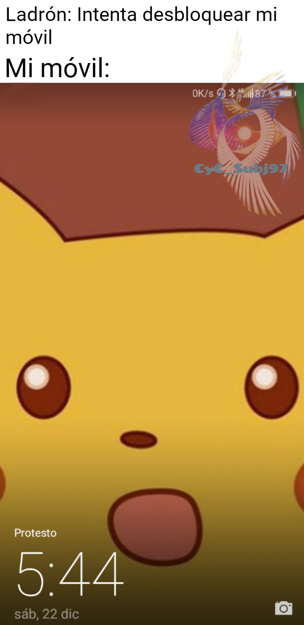 Cara de Pikachu - meme