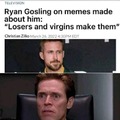 Ryan Gosling on memes made about him