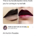 The Kim Possible lipstick rend