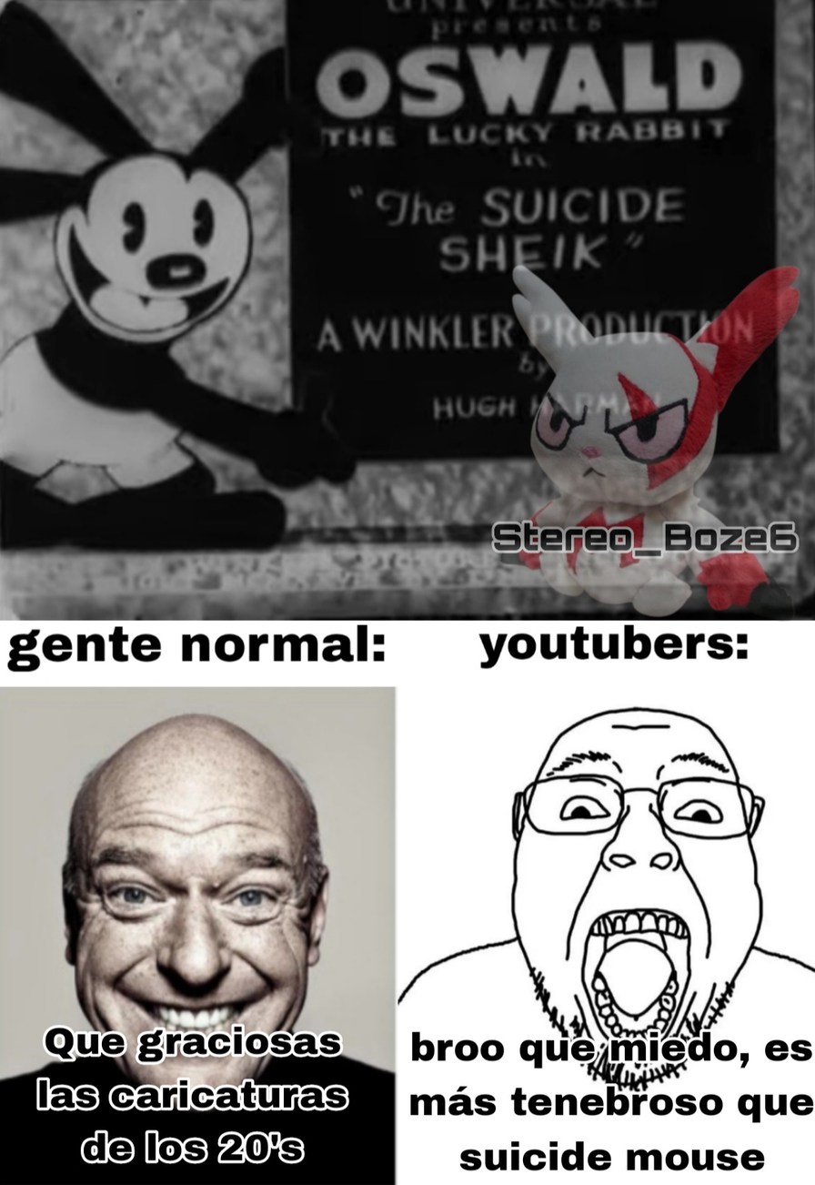 Solo a gente pendeja le daría miedo una caricatura del 29 - meme