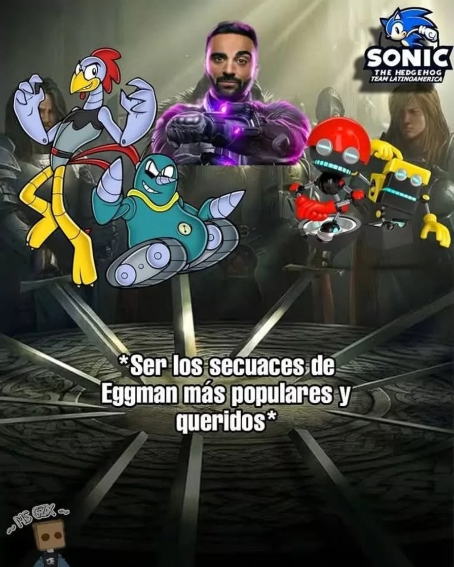 HAY QUE REPOSTEAR LOS HUEV0S AL DOCTOR ROBOTNIKKKKKKKK - meme
