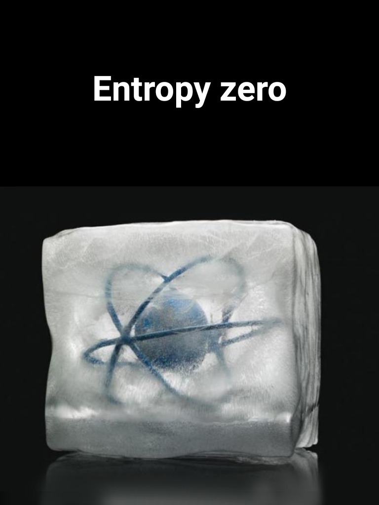 Entropia cero - meme