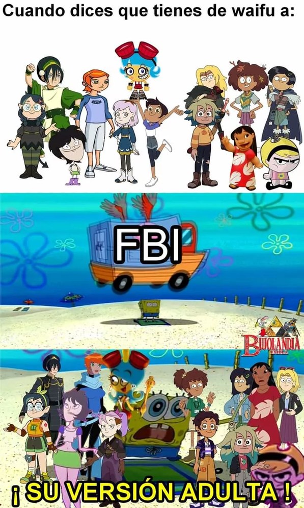 Recuerdo que en X me funaron por tener swaysway y buhdeuce de breadwinners como husbandos ya que los negroides piensan que son menores y pues les dome con solo decir que son adultos ya que tienen trabajo y pueden conducir en la serie lmao - meme