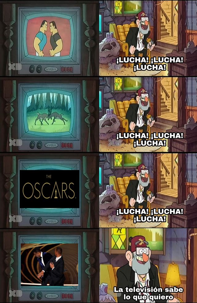 Los Oscar 2022 - meme