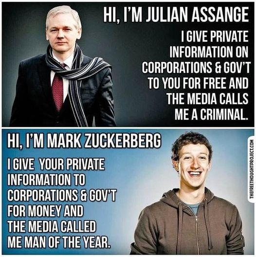 Free Assange - meme