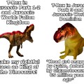T-Rex in Jurassic World dominion