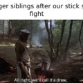 You can't reason with younger siblings