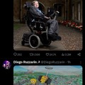 meme imagen de Stephen Hawkings
