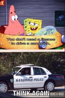 sandwich police - meme