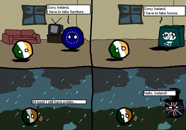 Poor Ireland :c - meme