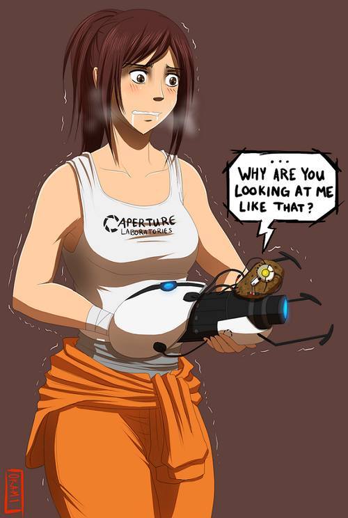 Portal would have had a VERY different story with Sasha - meme