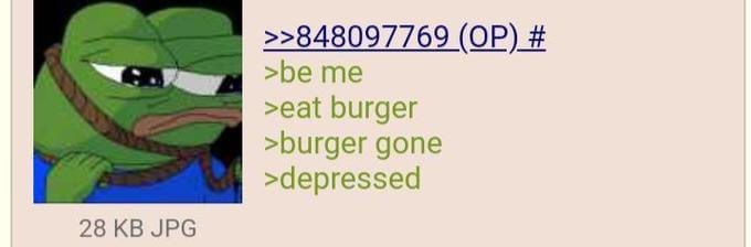 Le burger - meme