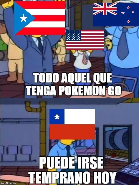 Pokemon go chile - meme