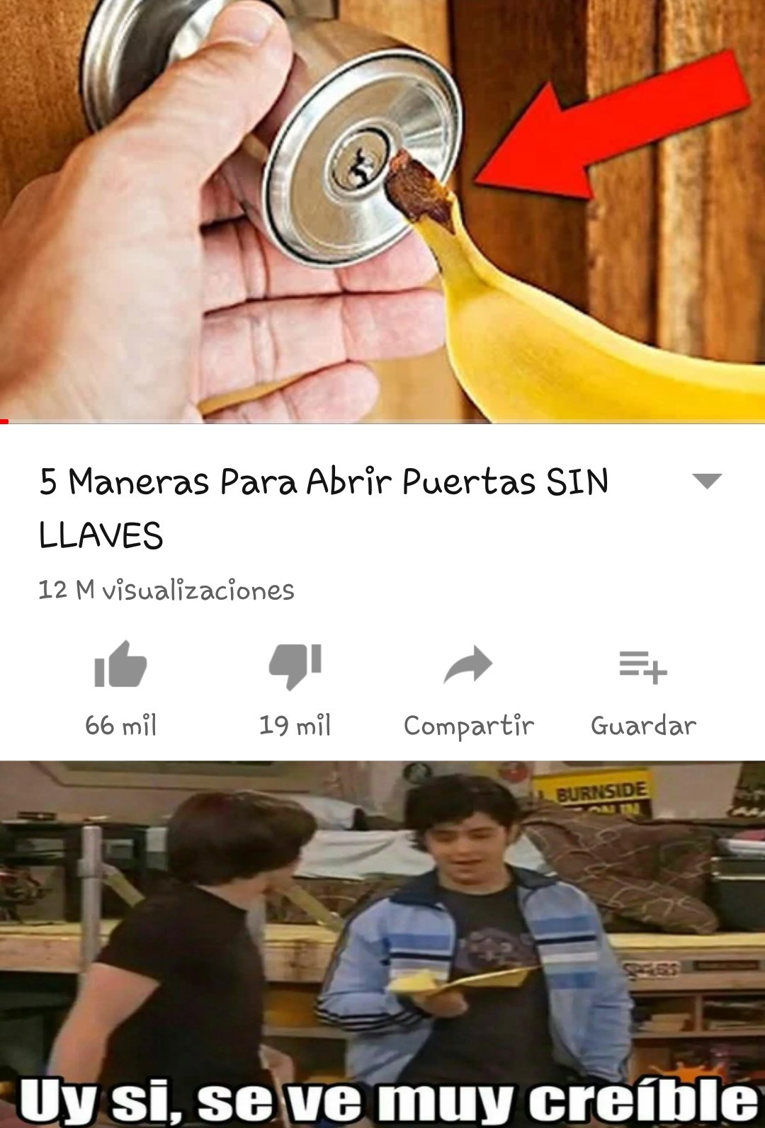 Una banana???? - meme