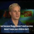Just because Shaggy doesn't need vaccines doesn't mean your children don't