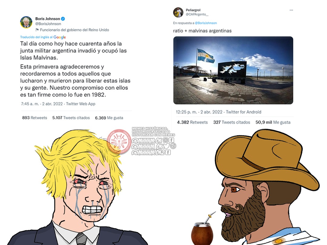 Boris vs Argentina - meme