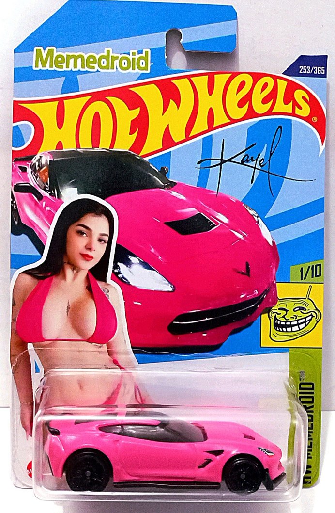 Karely ruiz corvette hotwheels - meme