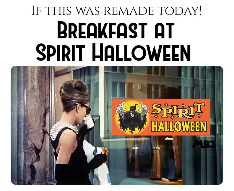 Breakfast at Spirit Halloween - meme