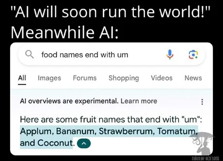 Google AI meme