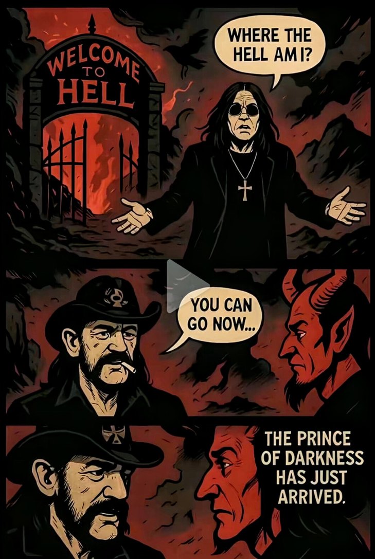 RIP Ozzy - meme