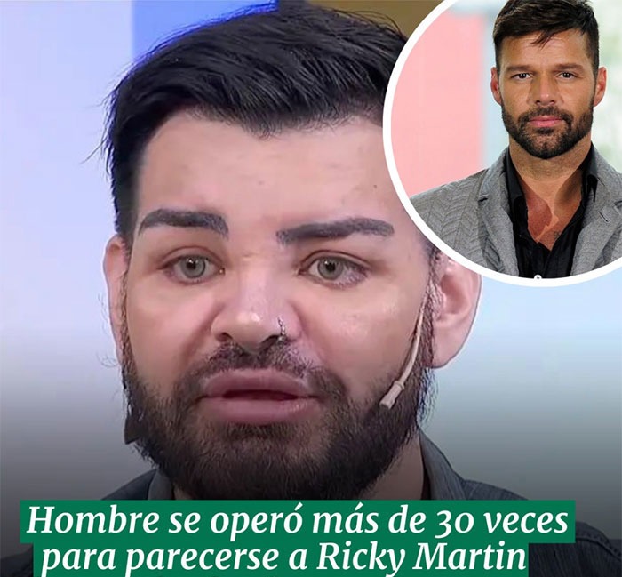 Son la misma foto de Ricky Martin, no nos engañan - meme