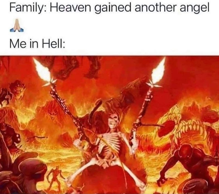 Hell intensifies * - meme