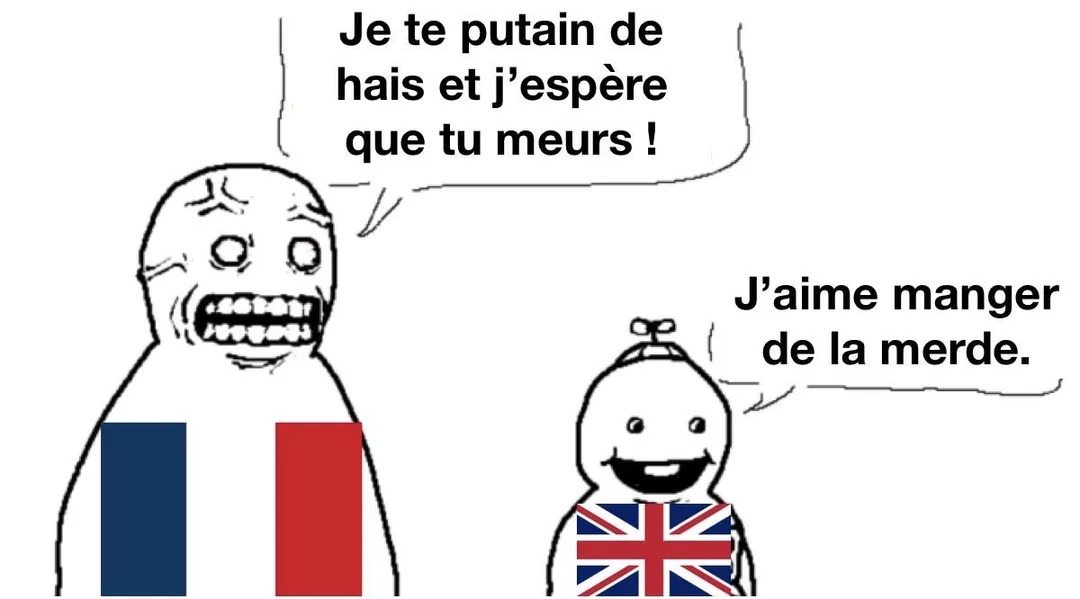 anglais=caca - meme