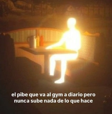 Es un hombre brillante - meme