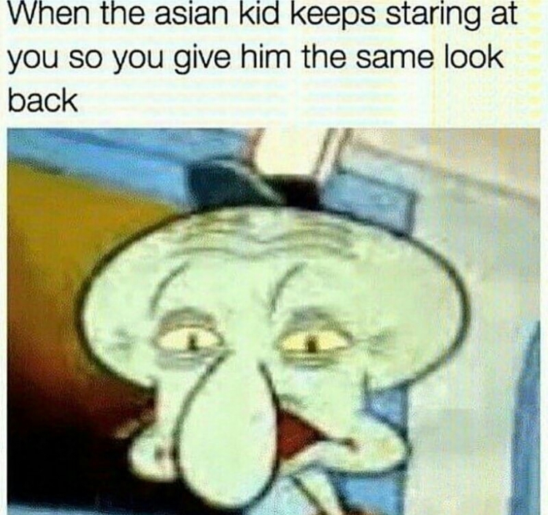 Asians are pretty cool - meme