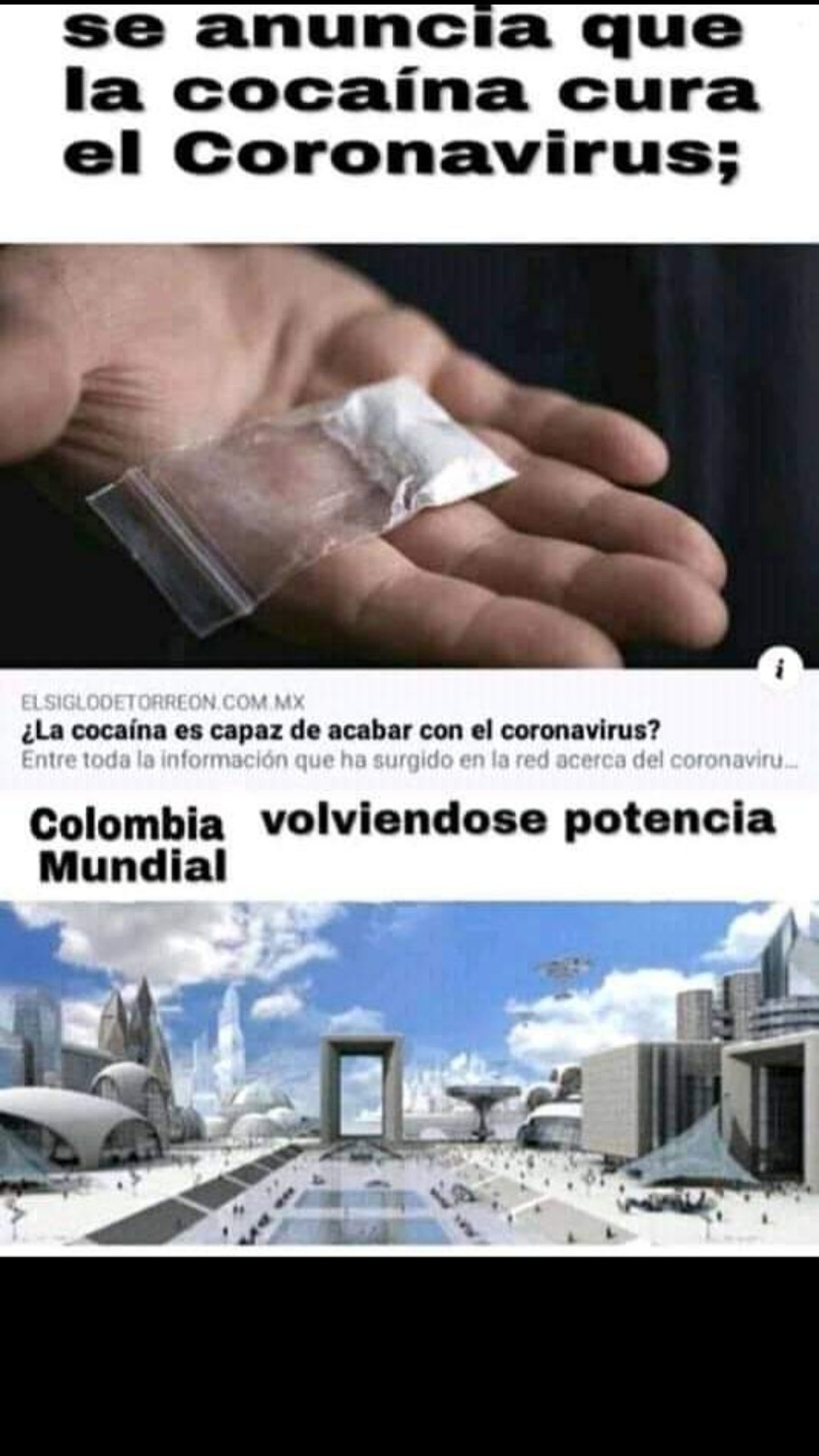 Colombia  - meme