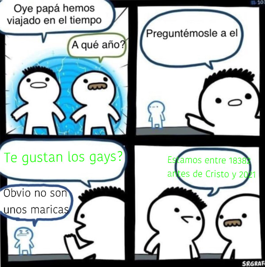 Todo el mundo odia a gays - meme