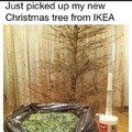 Christmas tree from IKEA