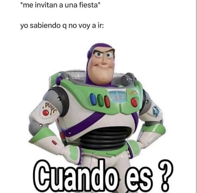 Cuando es la fiesta? - meme